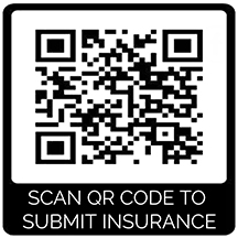 Scan QR code to submit insurance